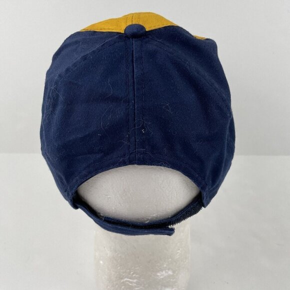 Boy Scouts Cub Scout Wolf Hat Cap Adjustable Strap Youth S/M Yellow & Blue - Picture 4 of 8